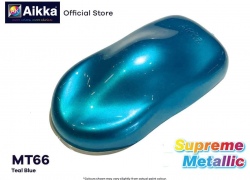 Aikka Supreme Metallic MT66 TEAL BLUE Базовая краска 1л.
