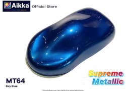 Aikka Supreme Metallic MT64 SKY BLUE Базовая краска 1л.