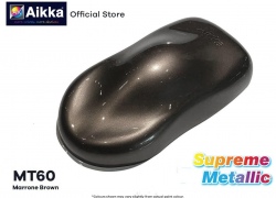 Aikka Supreme Metallic MT60 MARRONE BROWN Базовая краска 1л.